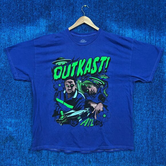 OutKast ATLiens Album Hip-Hop T-Shirt Size 1X - Picture 1 of 4